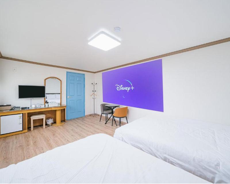 Top Island Hotel Jeju Bagian luar foto